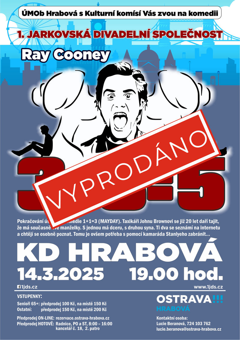 DIVADLO 3+3=5 JE VYPRODÁNO!