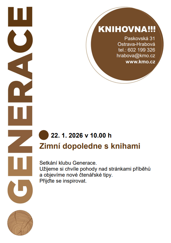 Knihovna: Klub Generace v lednu 2026