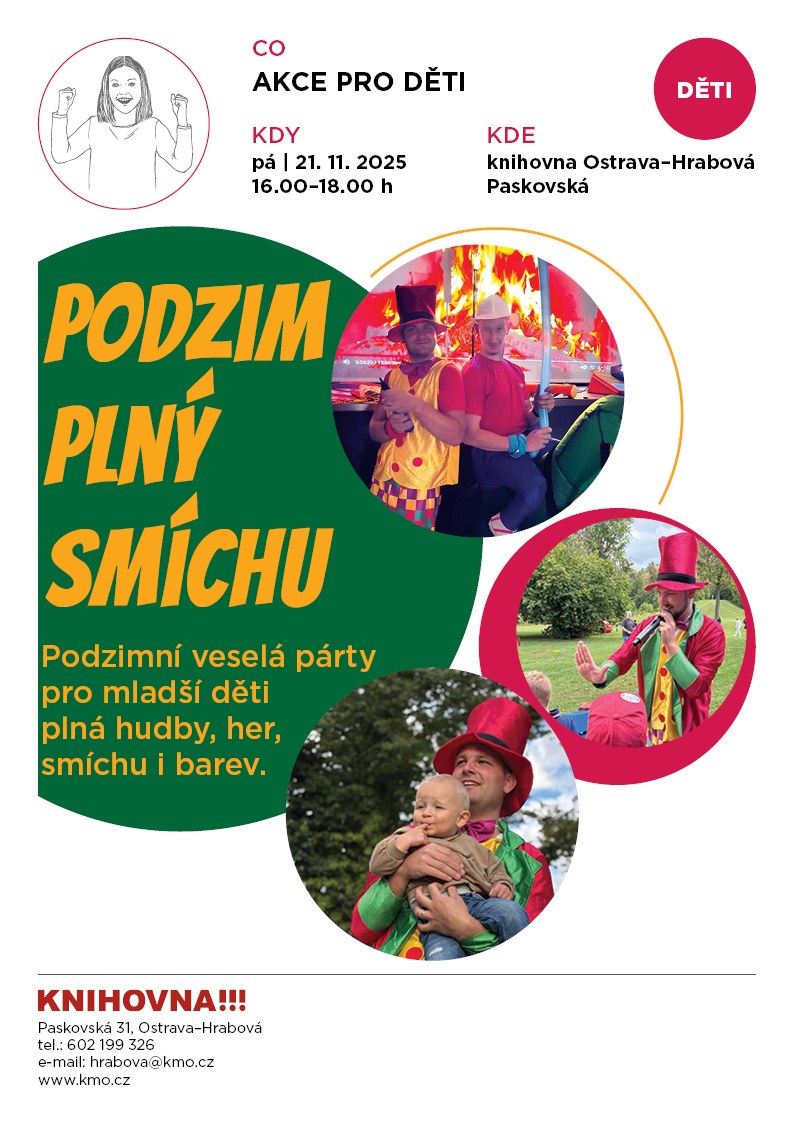 KNIHOVNA: PODZIM PLNÝ SMÍCHU 