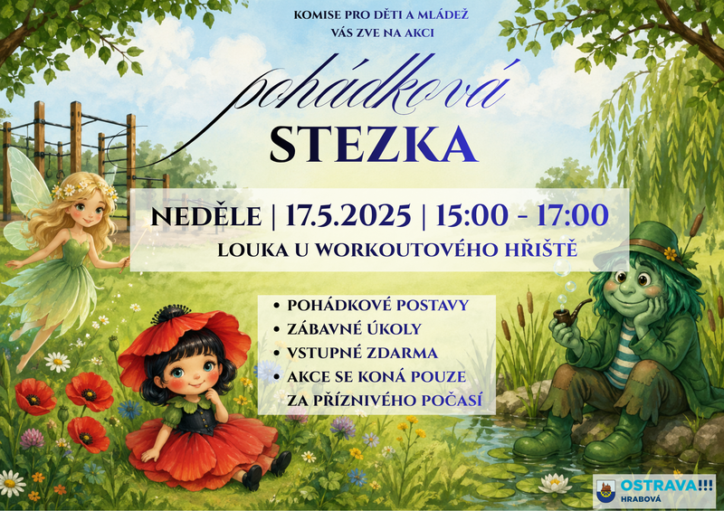 KOMISE PRO DĚTI ZVE NA POHÁDKOVOU STEZKU 