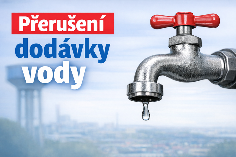 Odstávka vody zasáhne 17. 3. 2026 významnou část Hrabové  