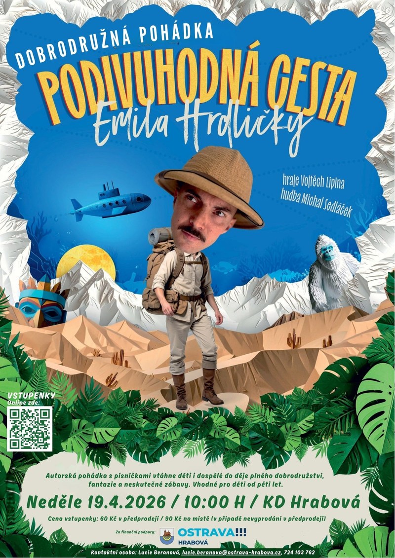 POHÁDKA: PODIVUHODNÁ CESTA EMILA HRDLIČKY 