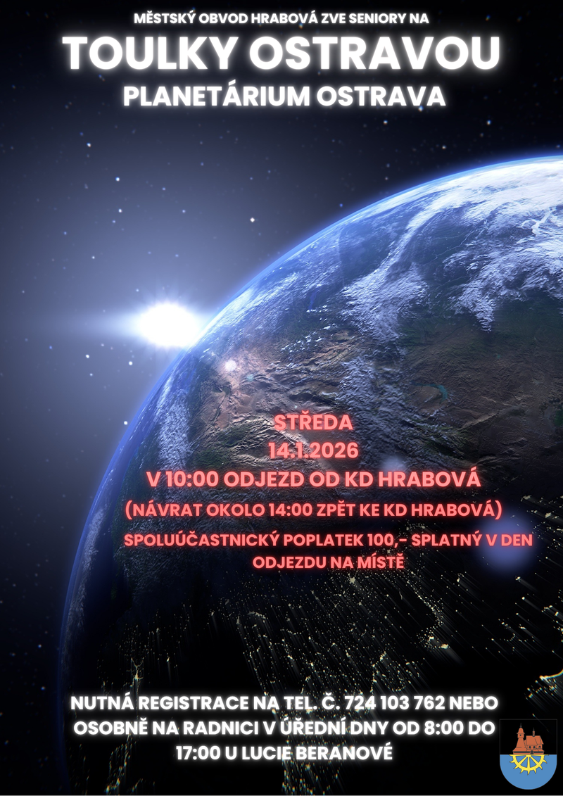 POSLEDNÍ DEN PŘIHLÁŠENÍ – TOULKY OSTRAVOU 