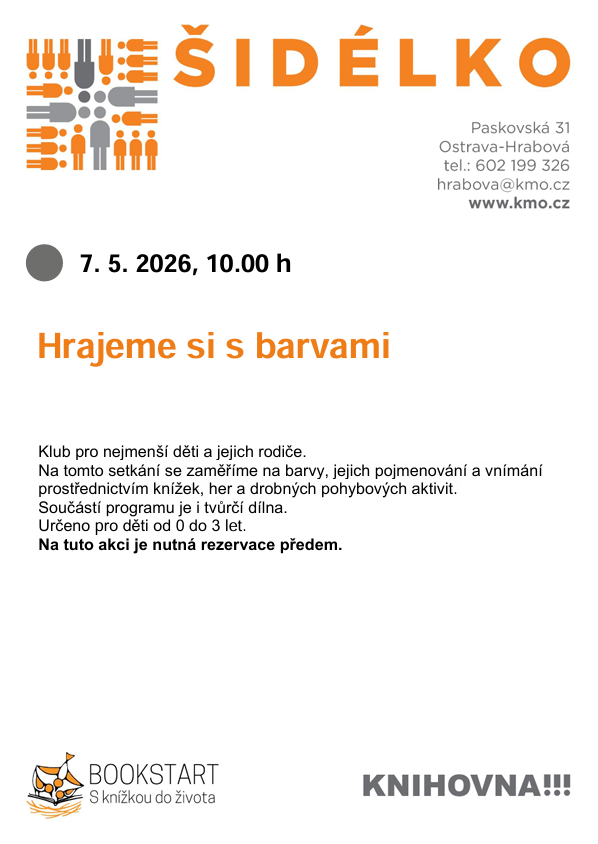 Pozvánka do klubu Šidélko 