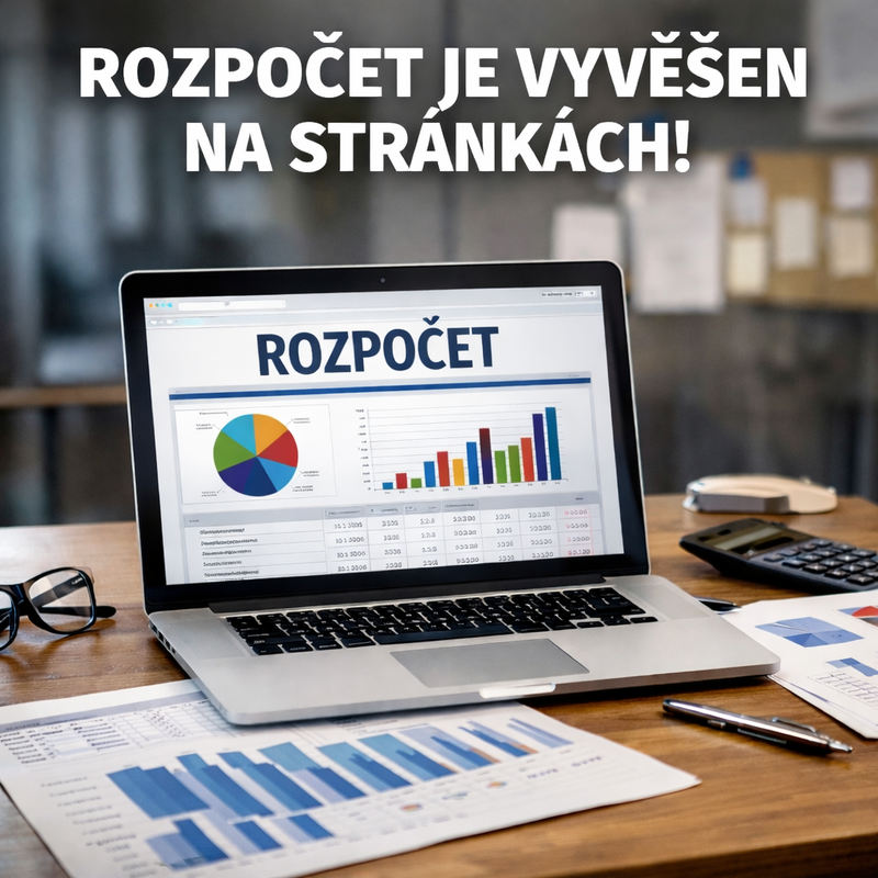 ROZPOČET NA ROK 2026 VYVĚŠEN 