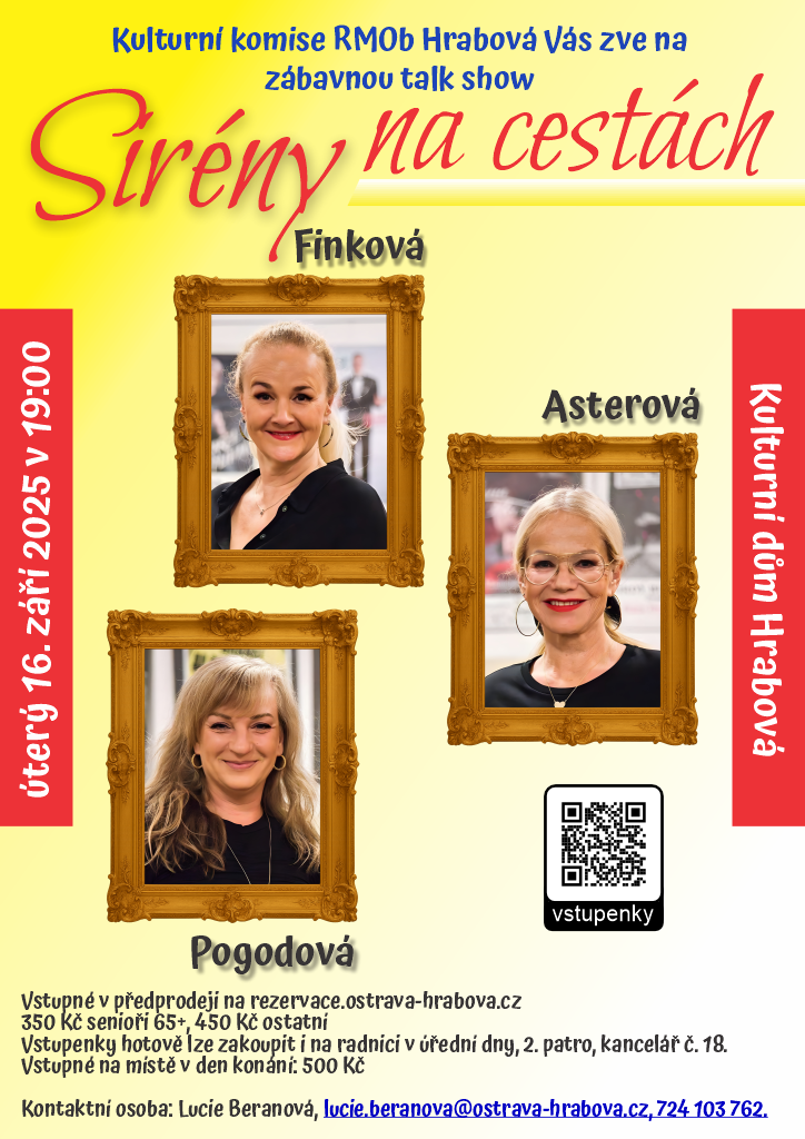 SIRÉNY NA CESTÁCH - TÉMĚŘ VYPRODÁNO