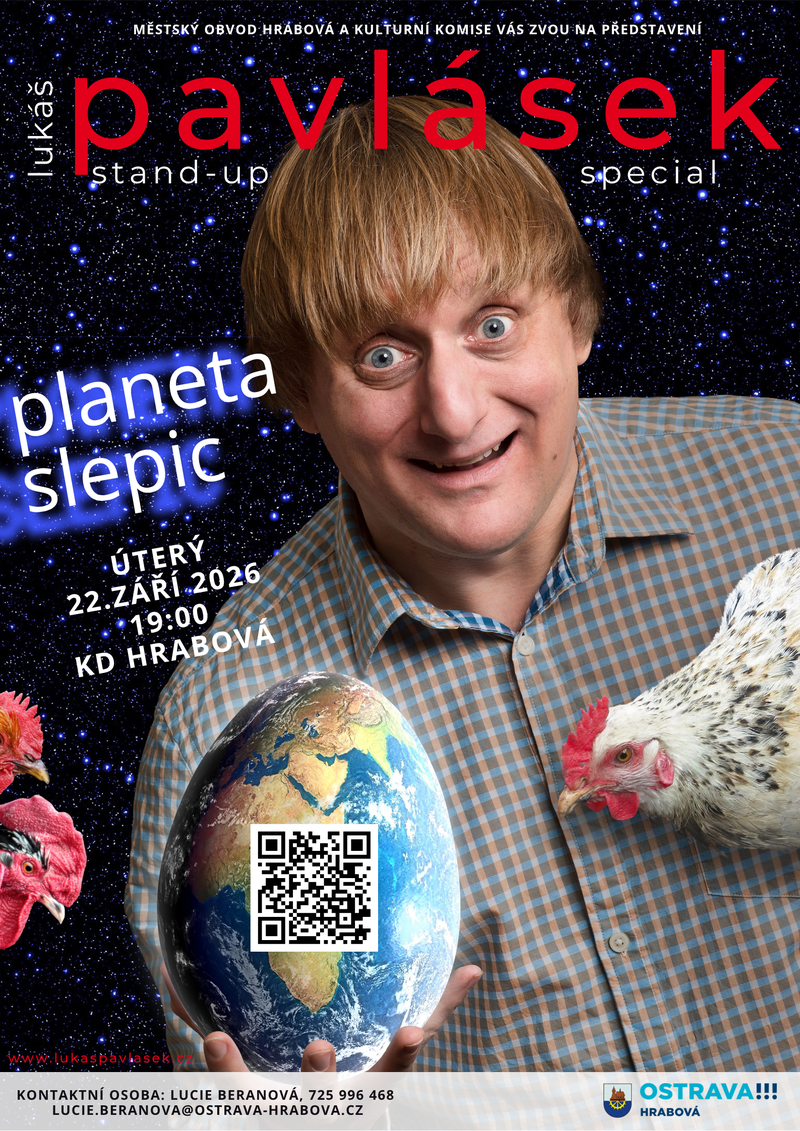 STAND UP SHOW LUKÁŠ PAVLÁSEK: PLANETA SLEPIC